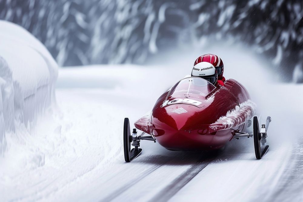 Bobsleigh outdoors vehicle helmet. | Premium Photo - rawpixel