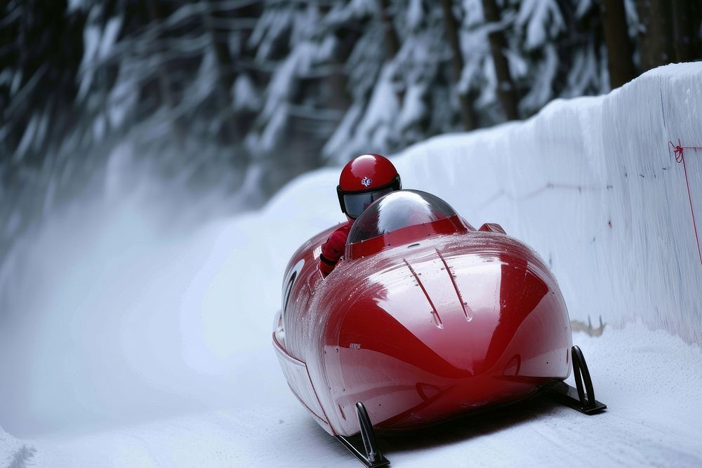 Bobsleigh outdoors helmet sports. | Premium Photo - rawpixel