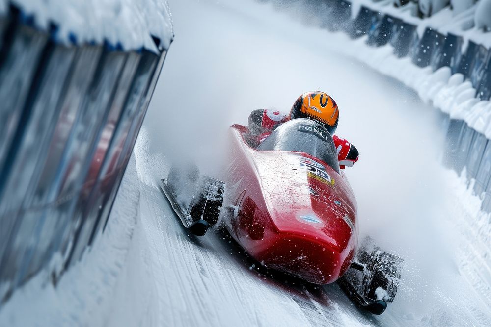 Bobsleigh outdoors sports helmet. | Free Photo - rawpixel