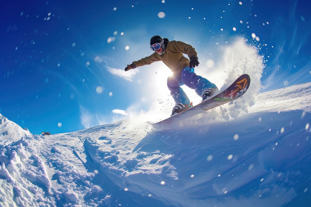 Freestyle snowboarding sports recreation adventure.