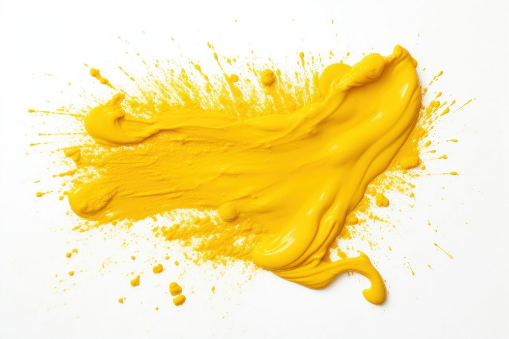 Mustard splat backgrounds white background splattered.