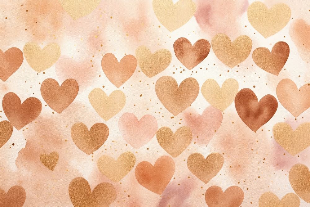 Blush brown watercolor background backgrounds heart creativity.
