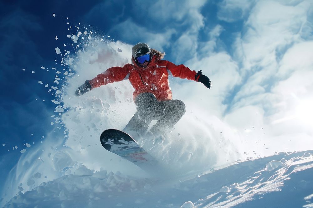 Snowboarding snowboarding sports recreation.