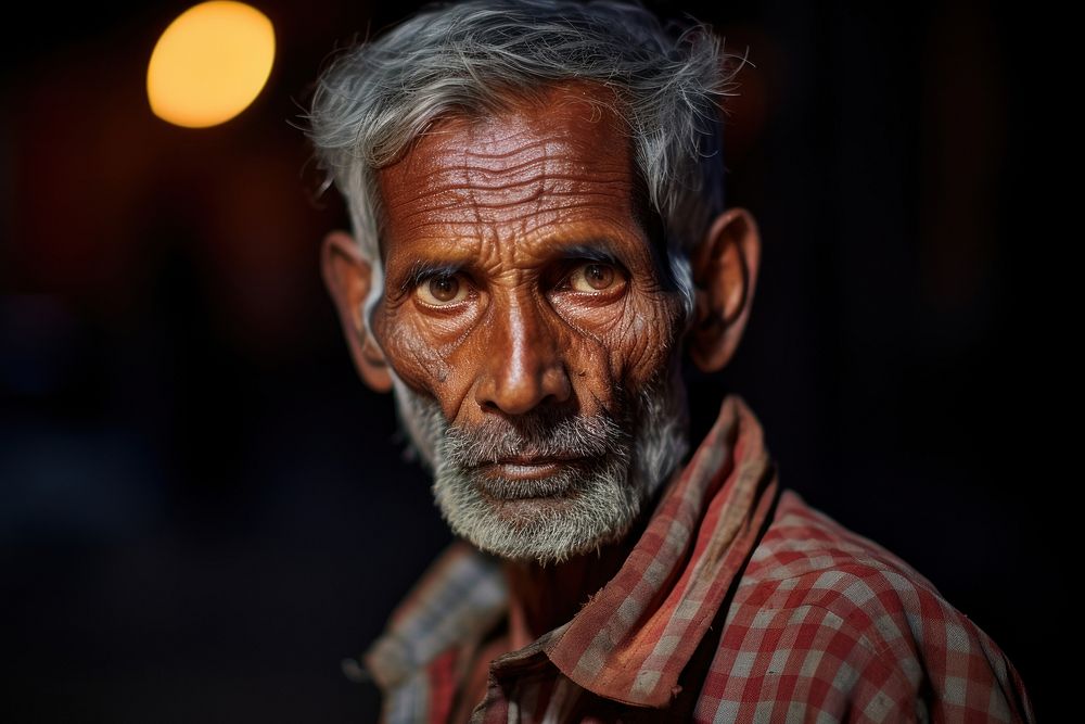 Indian man portrait adult photo.