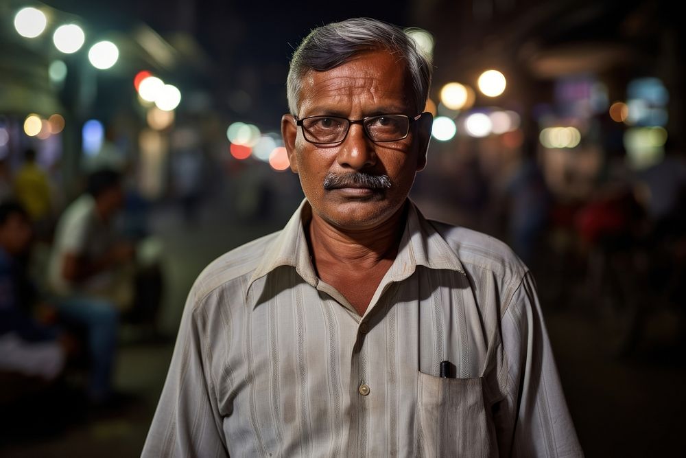 Indian man portrait adult photo.