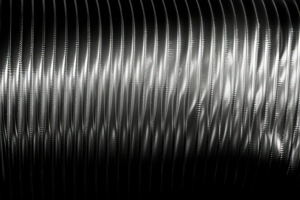  Cling plastic wrap backgrounds spiral black. AI generated Image by rawpixel.