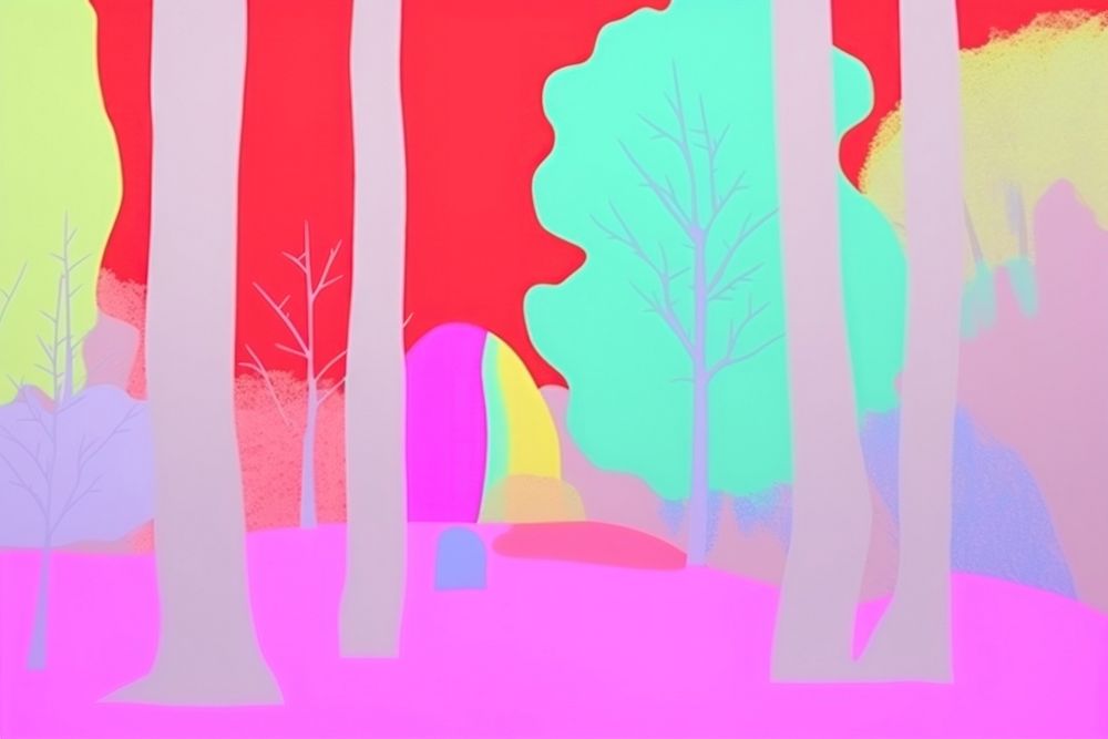 Forest backgrounds abstract painting.