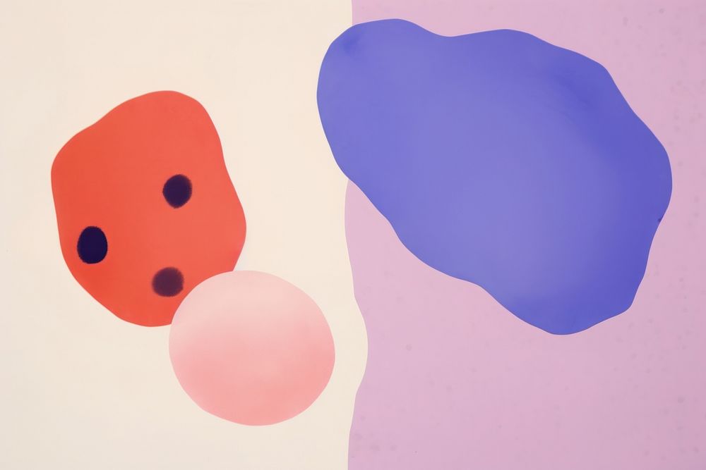 Polka dot backgrounds abstract painting.