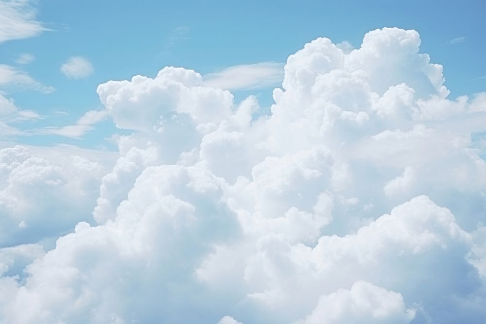  Cloud close up outdoors nature sky. AI generated Image by rawpixel.