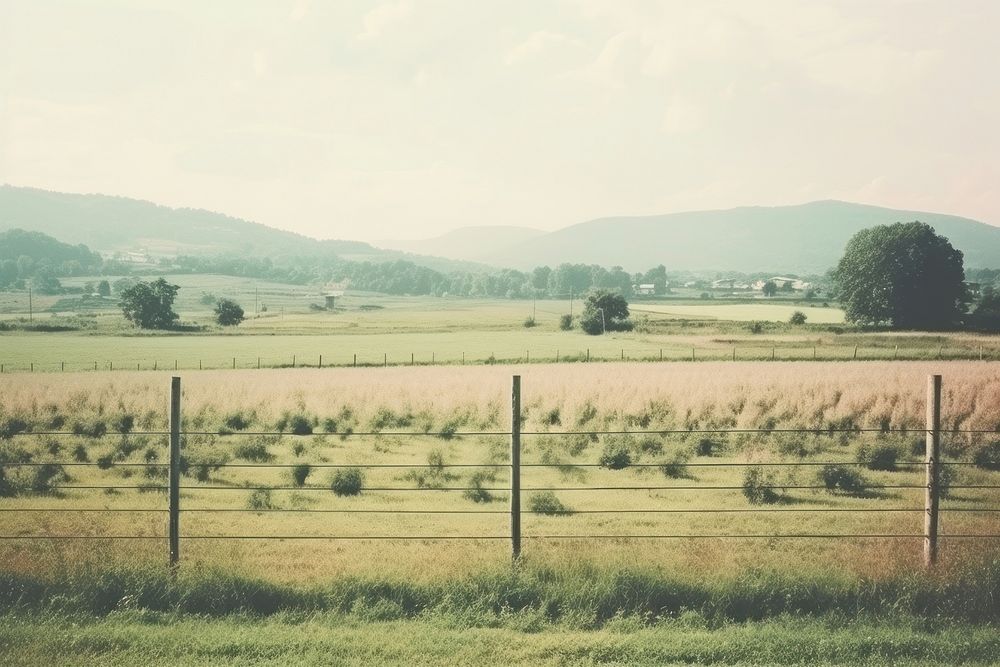  Landscape countryside grassland outdoors. AI generated Image by rawpixel.