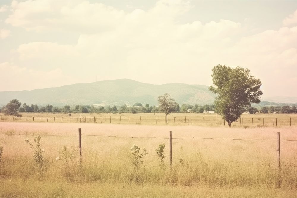  Landscape countryside grassland outdoors. AI generated Image by rawpixel.