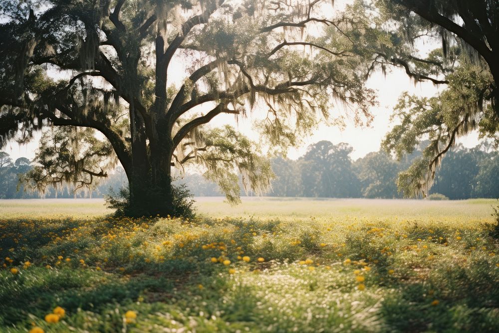  Savannah field landscape sunlight outdoors. AI generated Image by rawpixel.
