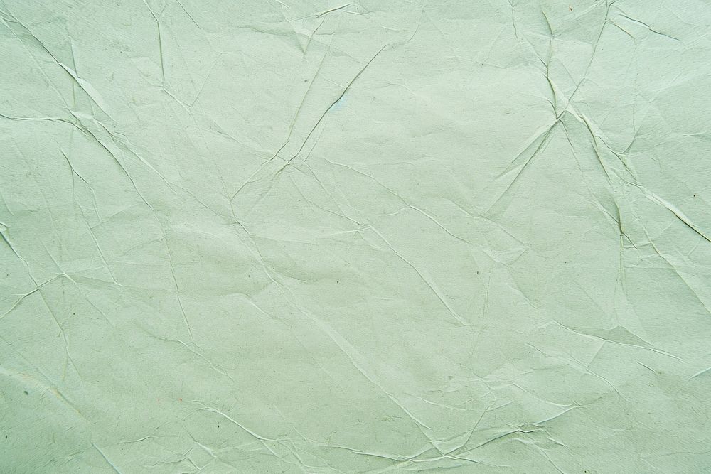 Mint green texture paper plant.