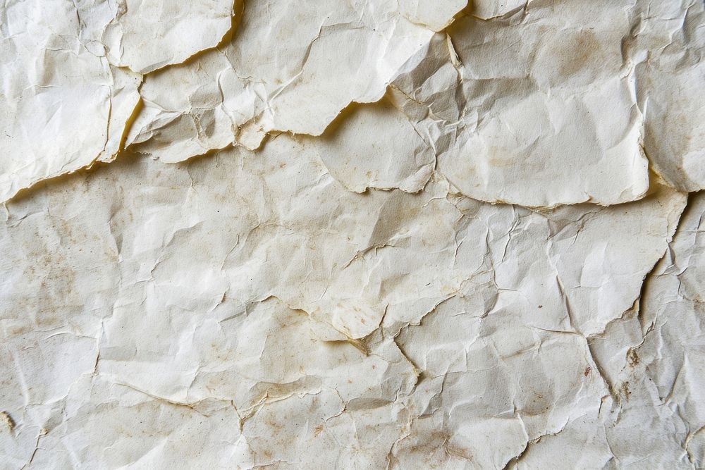 White old paper texture limestone rock.