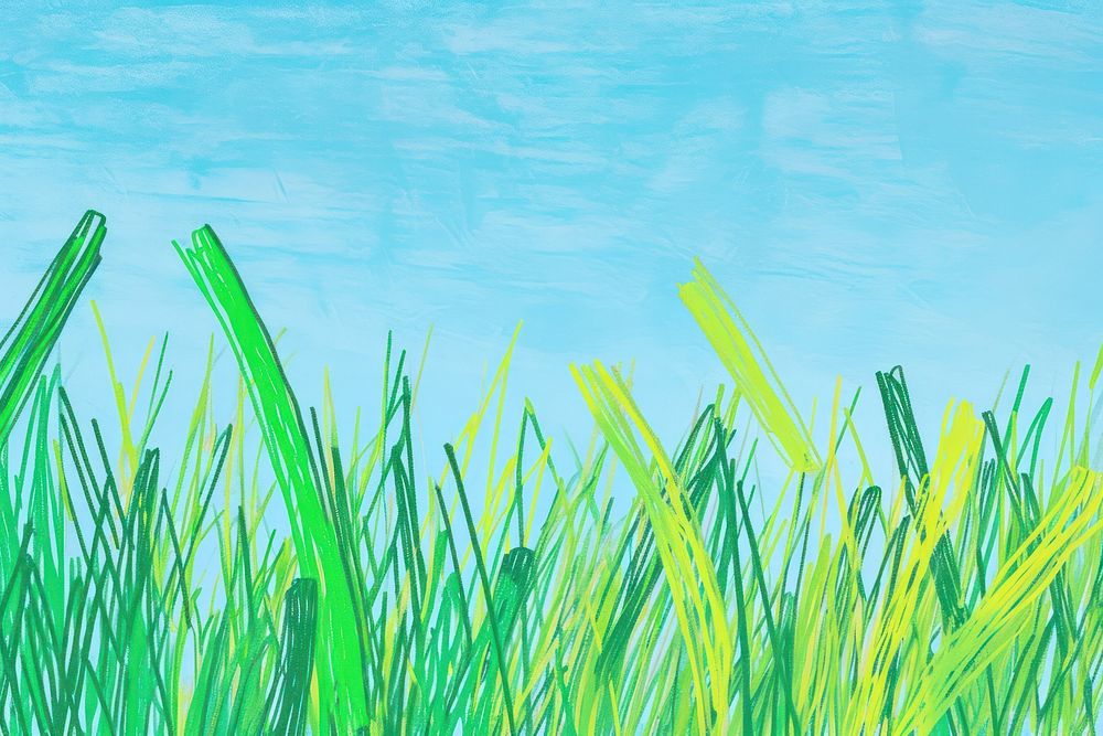 Cute grass illustration vegetation outdoors aquatic.