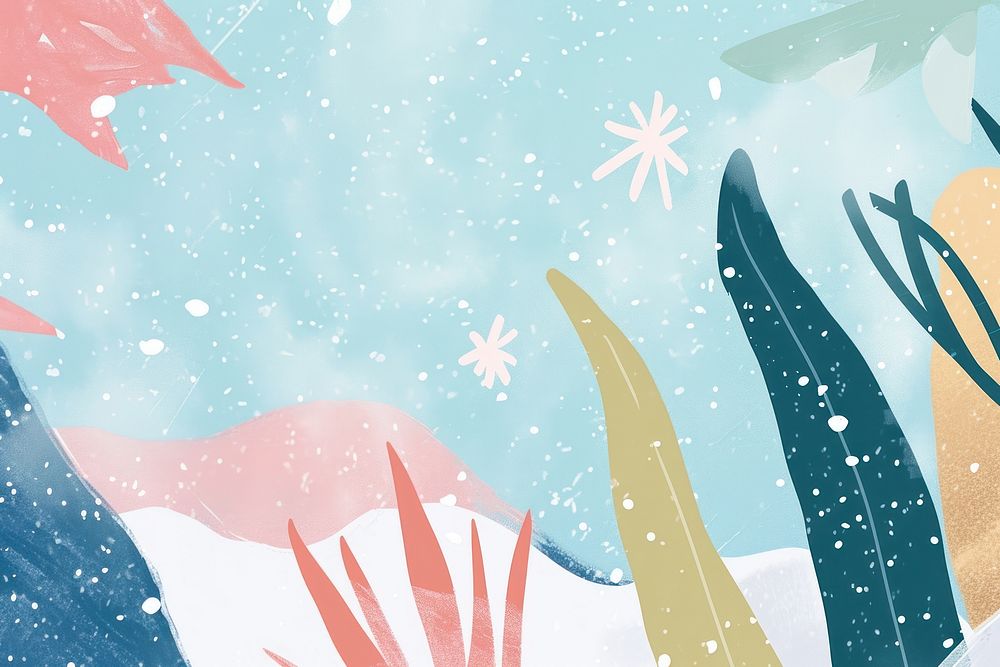 Cute snow illustration graphics outdoors weaponry.