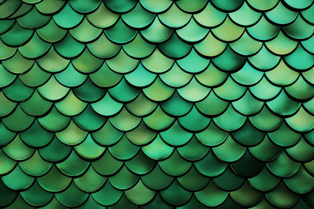  Green fish scale texture closeup green backgrounds pattern. AI generated Image by rawpixel.