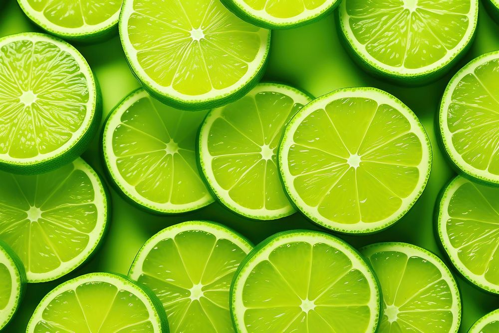 Green lime slices pattern backgrounds | Premium Photo - rawpixel