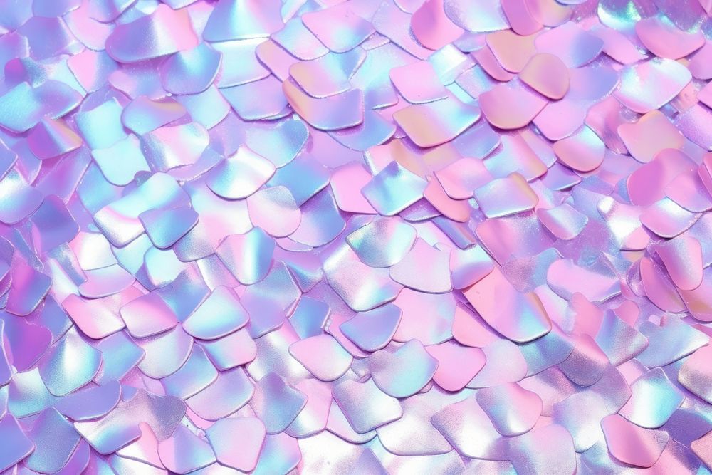  Holographic glitter texture backgrounds petal repetition. AI generated Image by rawpixel.
