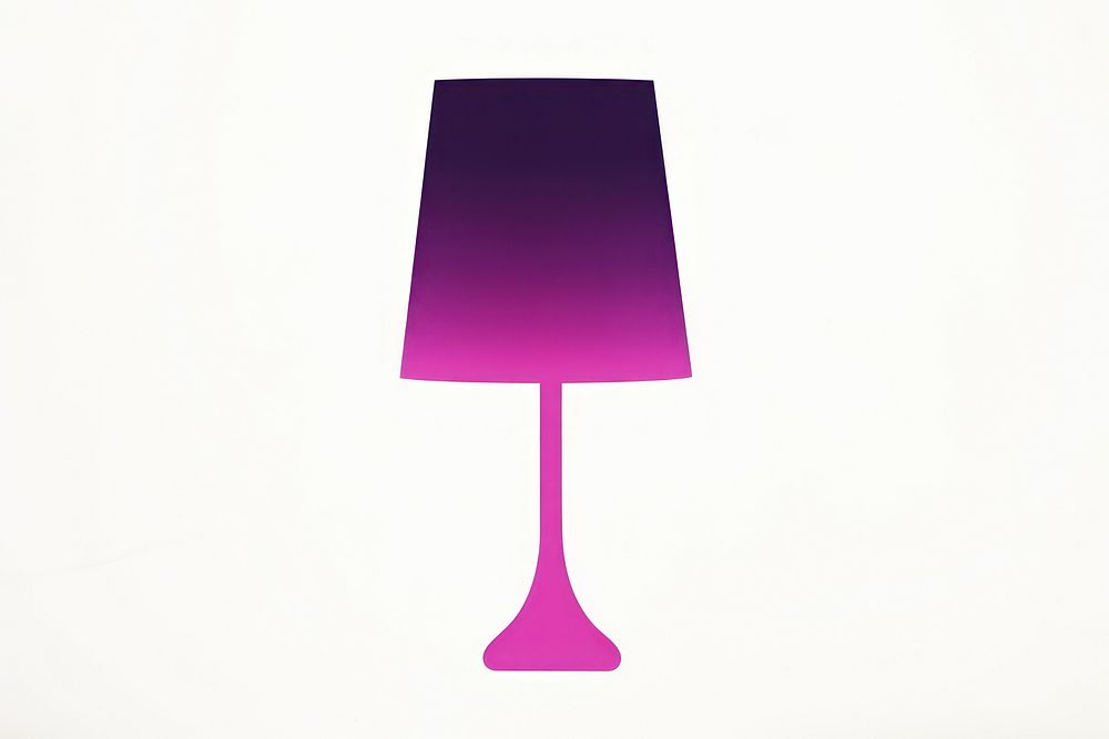 Lamp minimalist form lampshade illuminated technology.