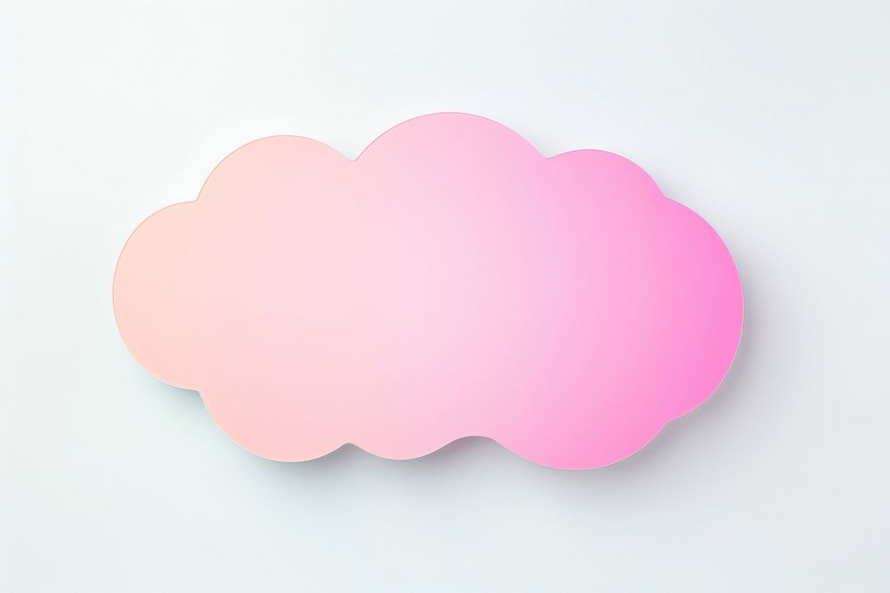  Speech bubble shape petal white background blossom. AI generated Image by rawpixel.