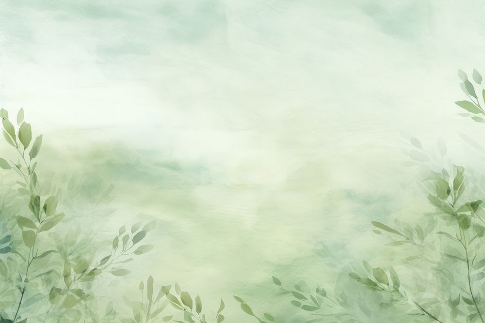  Sage green watercolor backgrounds outdoors pattern. AI generated Image by rawpixel.