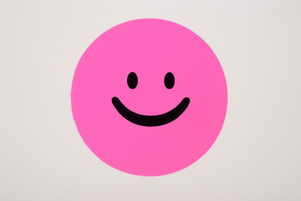 Smiley purple shape logo.