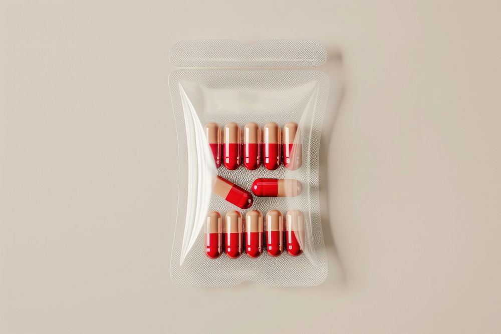 Pill white background ammunition medication.