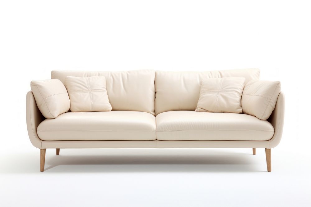 Sofa furniture pillow white.