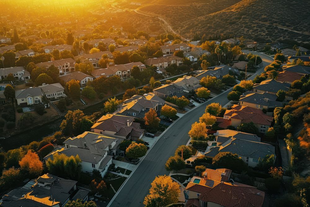 Santa Clarita houses architecture outdoors building.