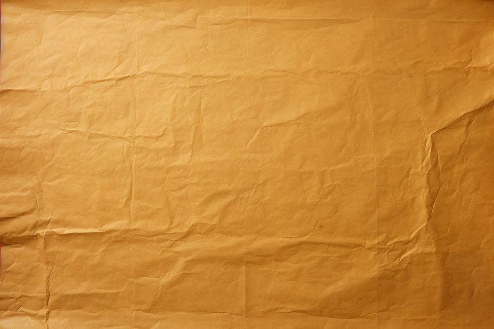 Golden paper backgrounds wrinkled texture.