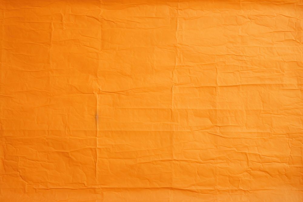 Orange paper backgrounds wrinkled texture.
