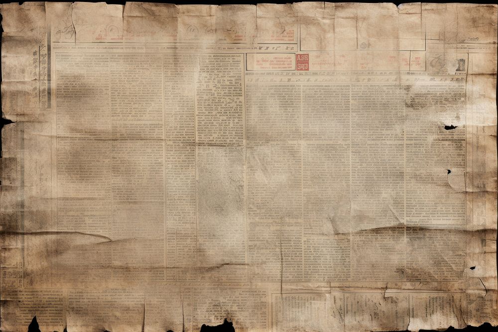 Newspaper texture backgrounds document page.