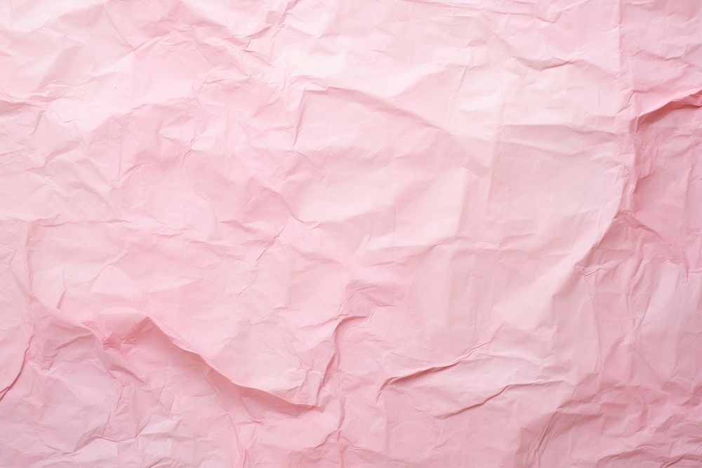 Pink paper backgrounds crumpled texture.