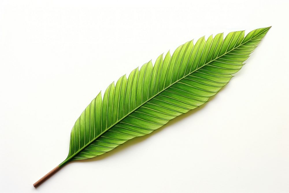 Palm leaf plant freshness nature.
