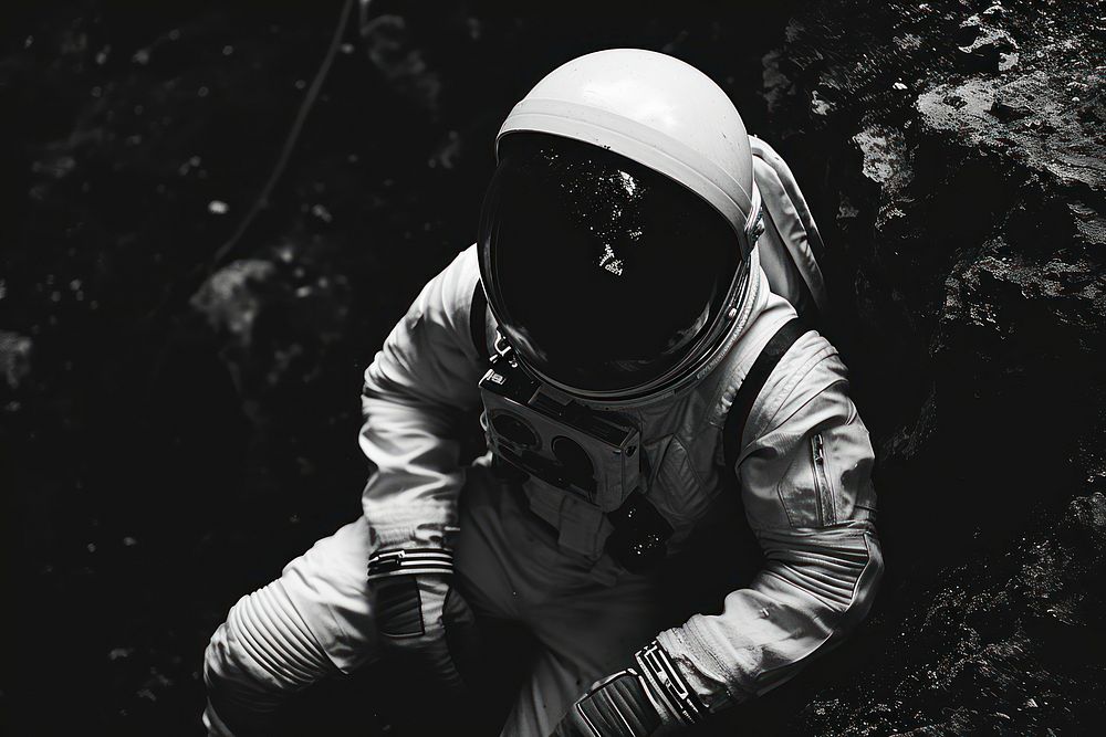 Astronaut photography astronaut outdoors.