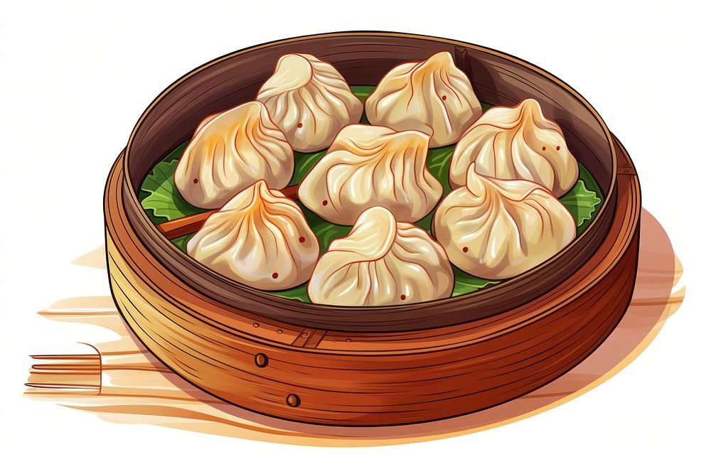 Dim Sum dumpling food xiaolongbao.