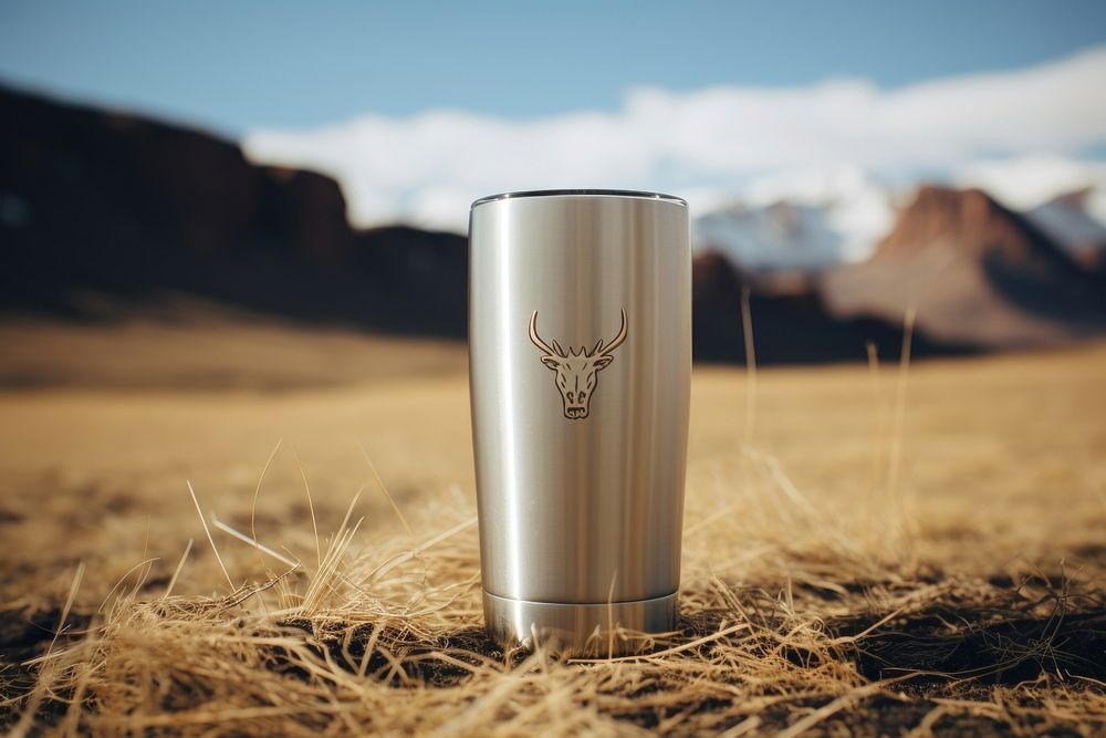 Camping tumbler  outdoors land refreshment.