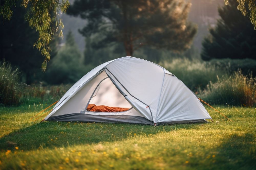 Camping tent  outdoors nature land.