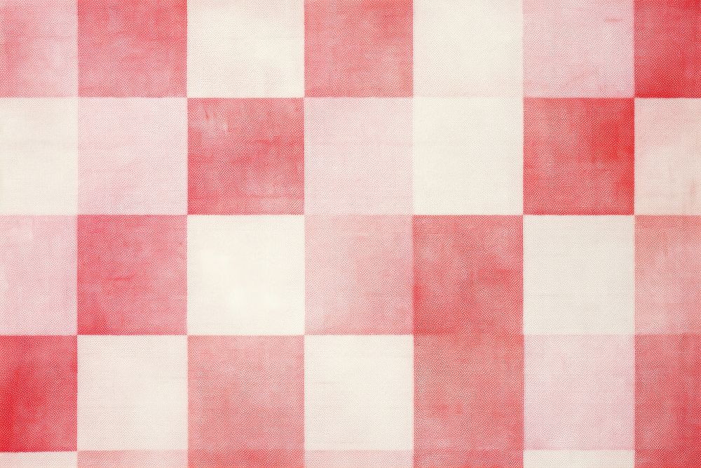 Red checkered pattern background backgrounds tablecloth text.