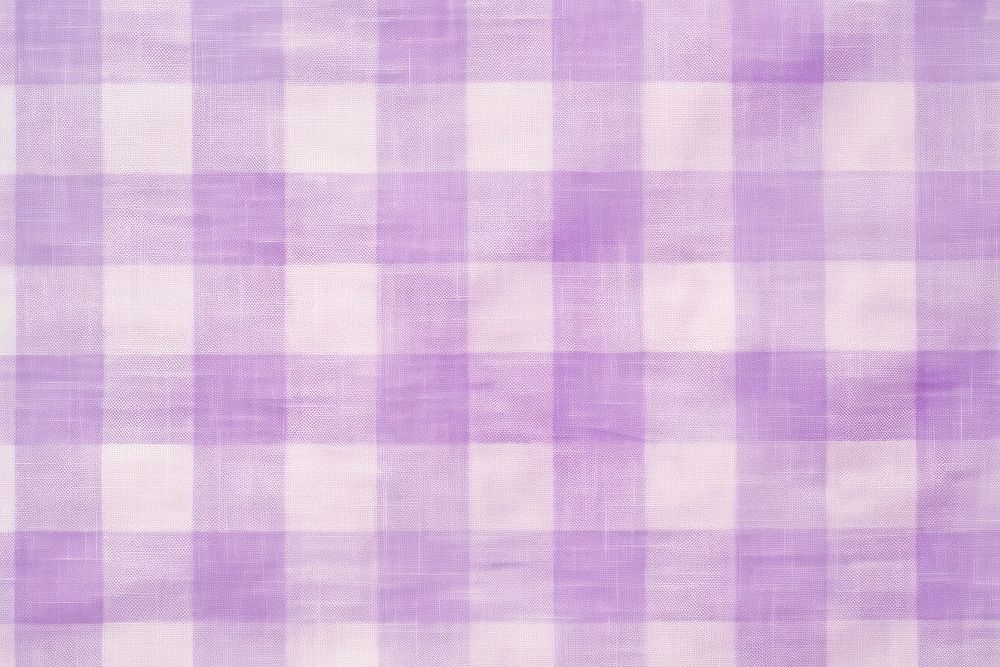 Purple checkered pattern background backgrounds tablecloth linen.