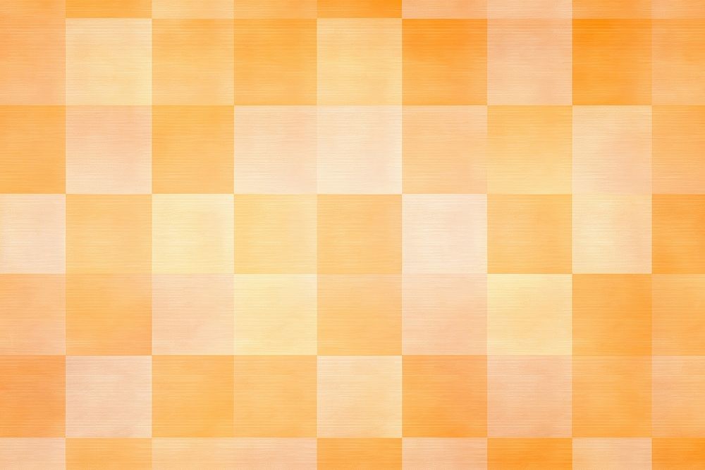 Orange checkered pattern background backgrounds texture floor.
