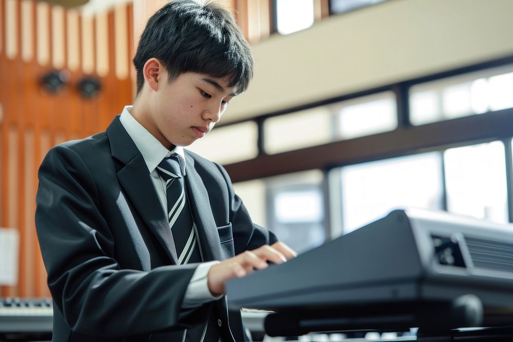 Play keyboard music musician piano.
