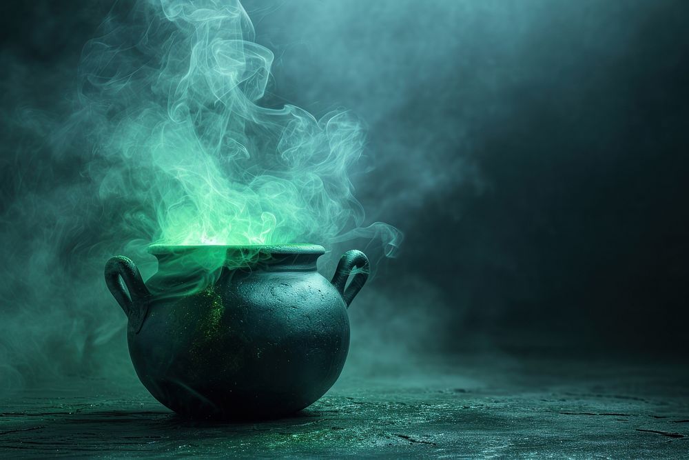 Cauldron fog pot refreshment.