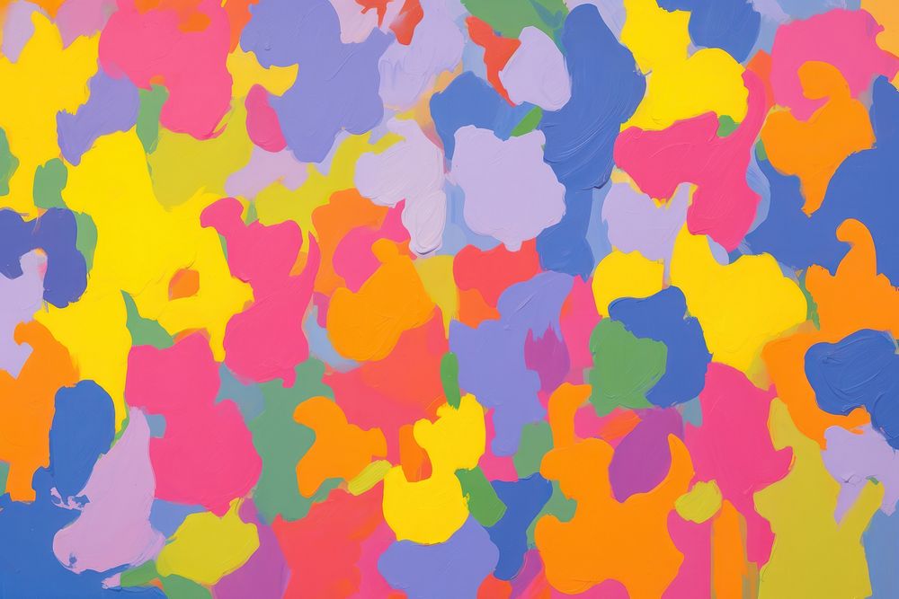 Colorful flowers pattern background backgrounds painting art.