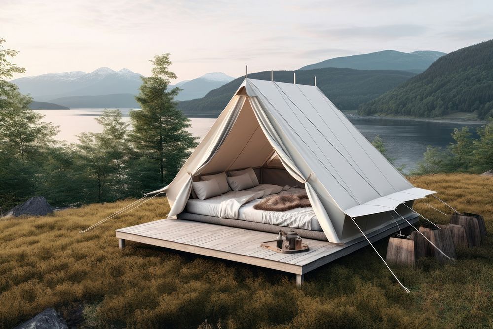 Camping tent  architecture landscape furniture.