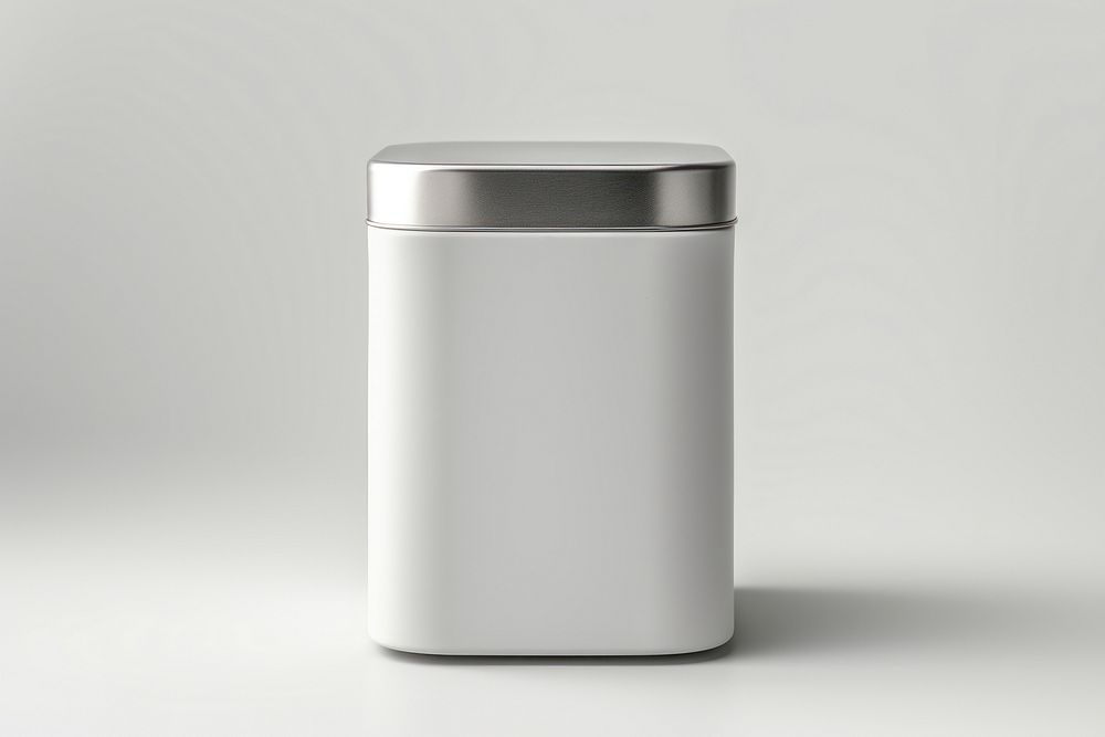Food stainless container  white background technology drinkware.