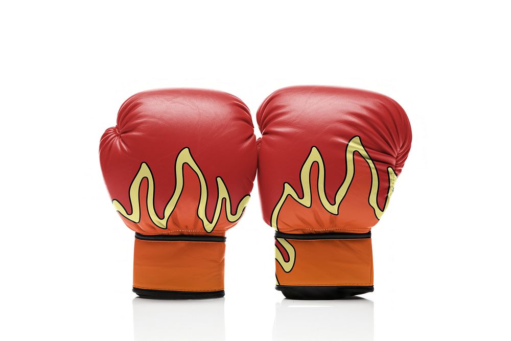 Boxing gloves mockup psd