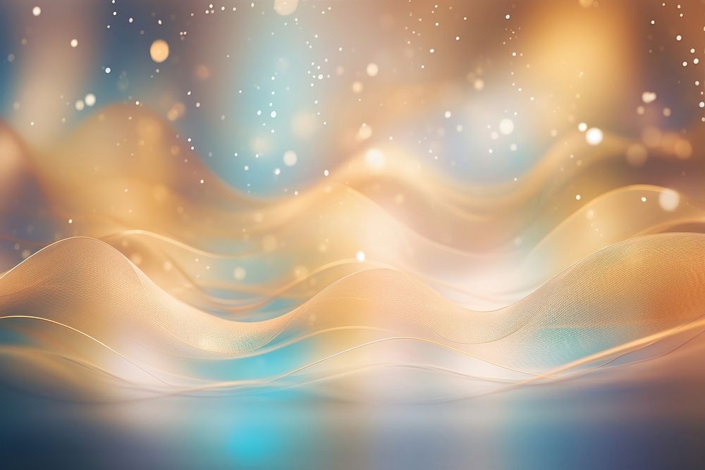 Wave shape pattern in bokeh effect background backgrounds nature night.