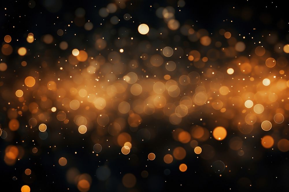 Black and orange bokeh effect background light backgrounds abstract.